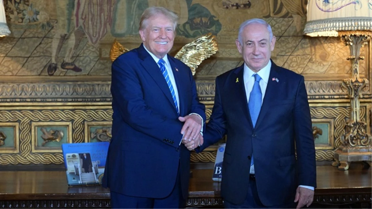 Netanyahu’yu evinde ağırlayan Trump: Başkan seçilmezsem 3. Dünya Savaşı çıkar