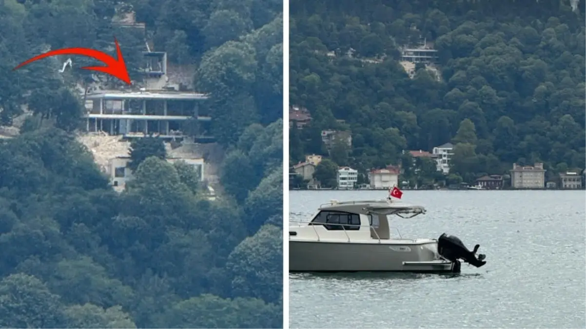 Boğaz’da bu inşaata kim izin verdi? Birileri Vaniköy sırtlarında ormanı talan ediyor