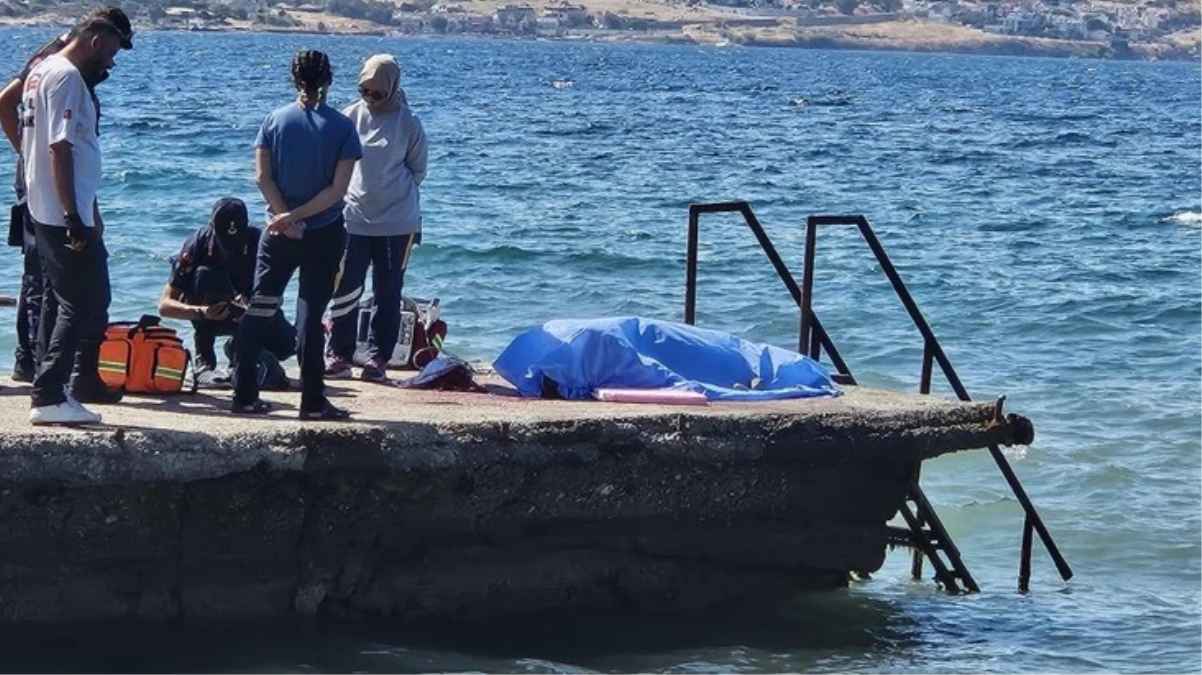 İzmir’de iskeleden denize atlayan kişi betona çakılarak can verdi