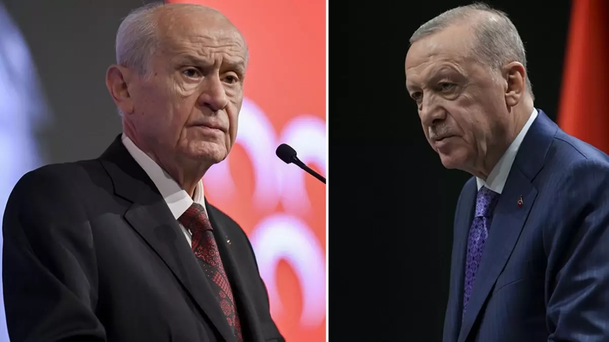 Cumhurbaşkanı Erdoğan, Bahçeli’yi Öcalan çağrısından dolayı tebrik etmiş