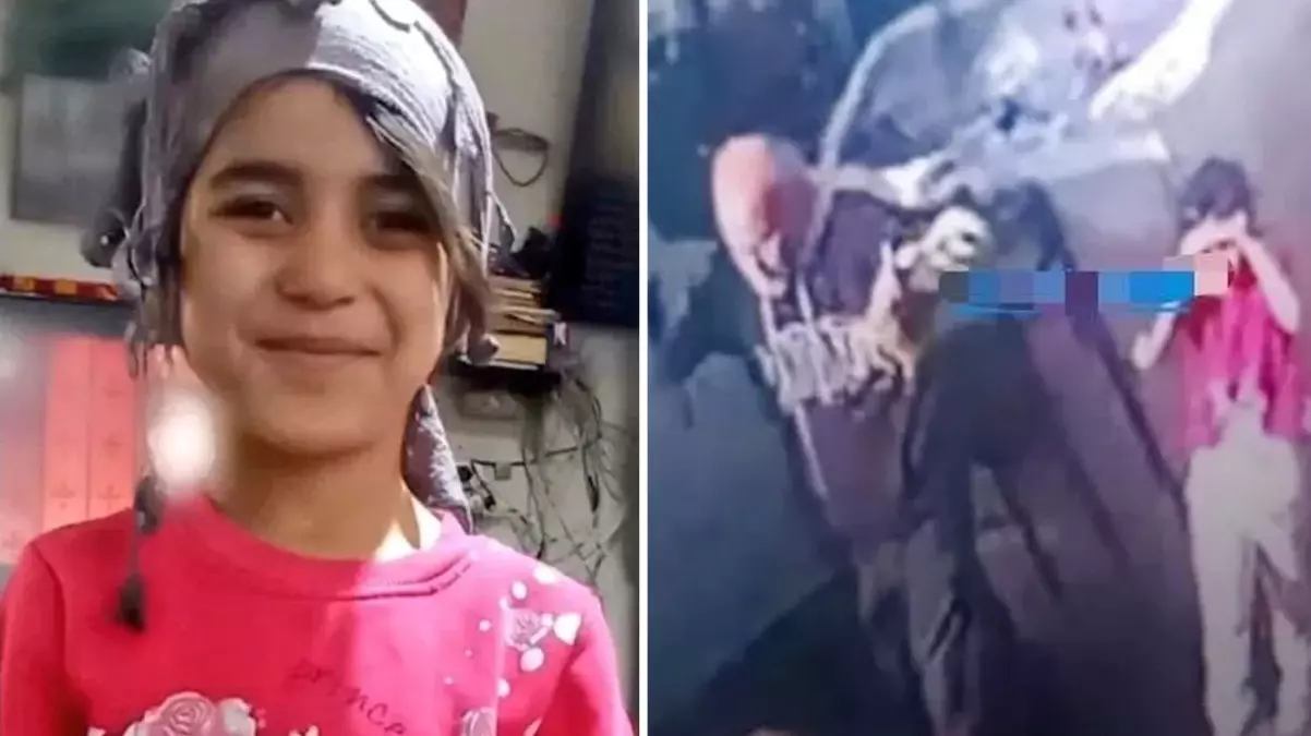6 yaşındaki Şirin Elmas’ın katiliyle son görüntüleri ortaya çıktı